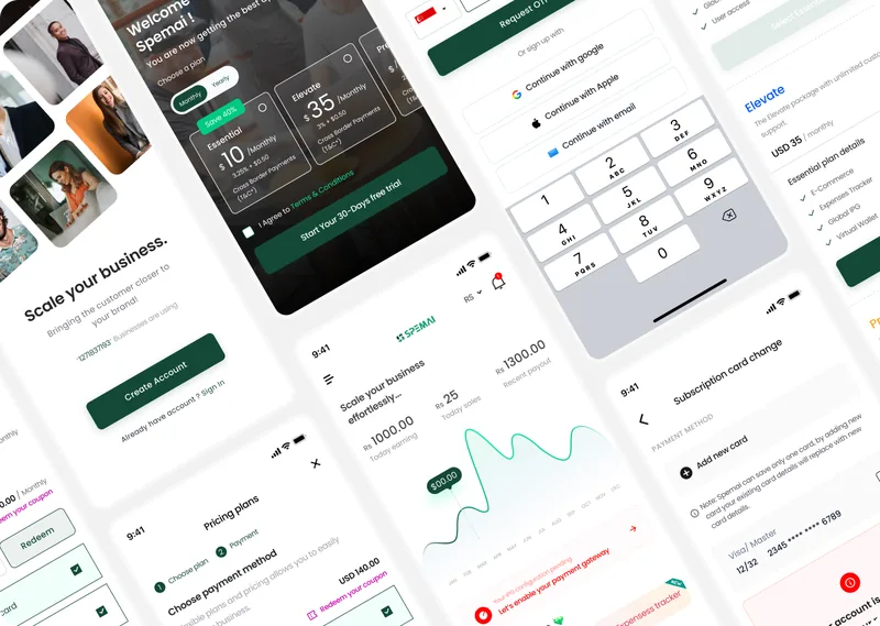 Banking dashboard insights — enterprise UX design